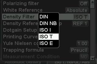 filtros de densidad