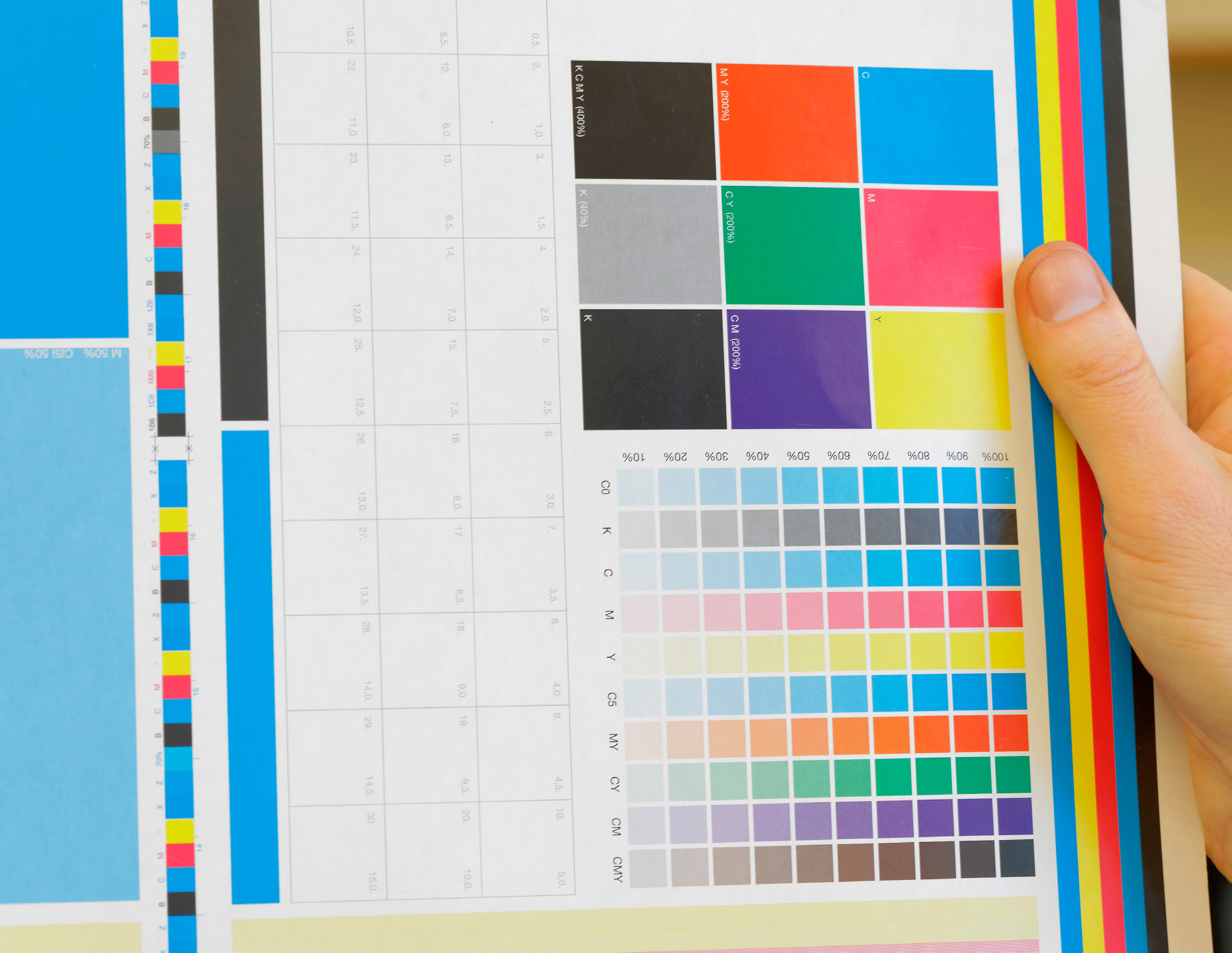 parches de color